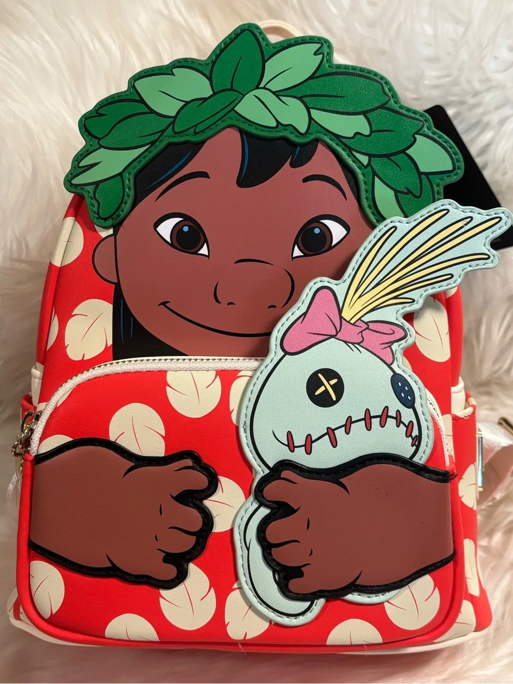 Loungefly Disney Lilo & Stitch Lilo With Scrump Mini Backpack